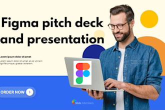 design modern figma pitch deck presentation presentation design investor pitch