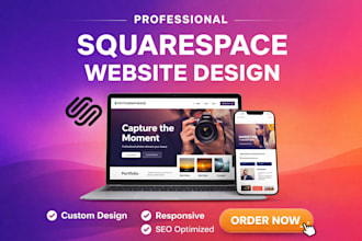 clone, redesign or rebuild squarespace website and convert website to wordpress