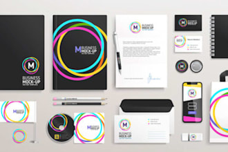 design a luxury brand identity with logo, colors and typography