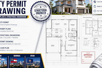 ohio city permit drawing georgia structural engineer utah permit plans cad plans