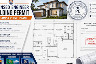 arizona licensed engineer washington building permit louisiana pe stamp usaplans