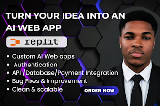 build custom ai web apps with replit ai