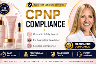do cpnp compliance, cosmetic safety report and eu cosmetics skincare regulation
