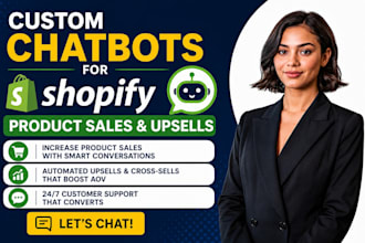 shopify manychat chatbot upsell automation sales funnel
