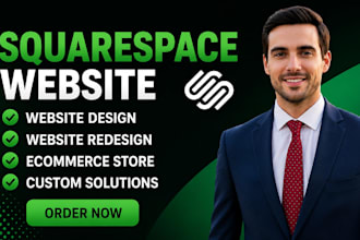 squarespace website deisgn or redesign squarespace website development