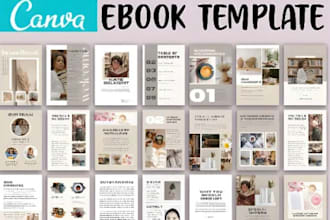 design canva ebook lead magnet design journal workbook canva social design bundl