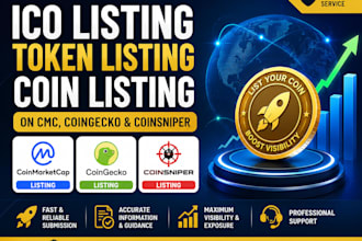 fast list your token, ico listing coin on top listing platforms hotbit binance