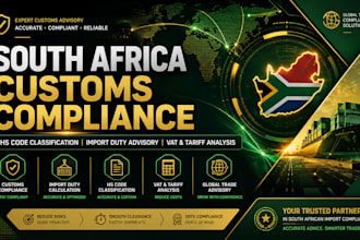 handle south africa customs compliance and import tax advisory