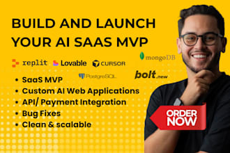 replit custom ai app, replit saas mvp, replit web app, lovable saas, fix replit