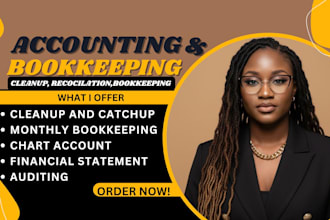 do bookkeeping, financial reports and accounting services