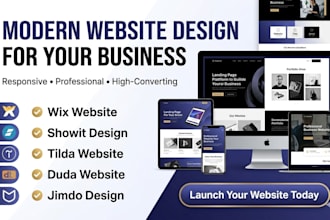 design jimdo website design jimdo website redesign duda showit tilda wix
