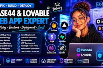base44 bug fixing base44 deployment lovable web app firebase backend database