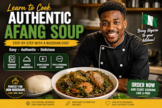 create an easy afang soup cooking tutorial for beginners
