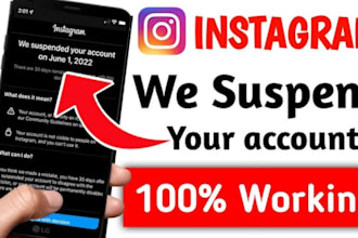 restore instagram page, ig profile unbanning issues
