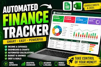create an automated personal finance spreadsheet