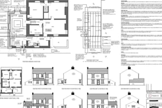 provide structural drawings and calculations for UK building regulations