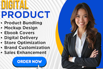 setup product bundle mockup digital product etsy ebook cover  3d mockup ecover