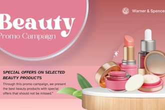 create beauty tech pitch deck smart cosmetics startup presentation design