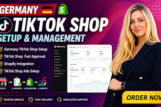 setup germany tik tok shop fix tiktok shop shopify marketing tiktok dropshipping