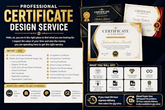 do certificate design, diploma certificate, editable certificate template degree