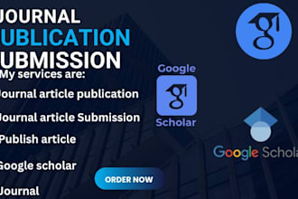 publish and submit your journal article to google scholar indexed journals