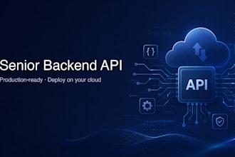 small API or backend service for your app