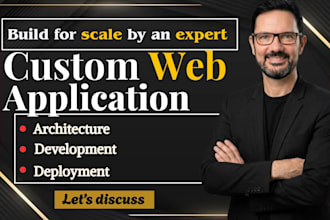 develop custom CRM software and saas web applications