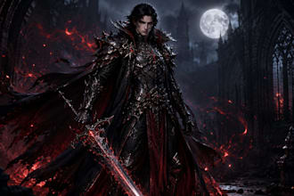 create custom dnd fantasy scifi ai character art