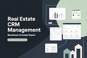 manage real estate CRM using boomtown and costar