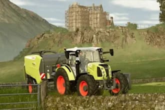 transform farming simulator 25 into realistic farming simulation gameplay