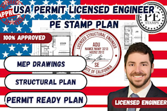 do structural framing and foundation drawings city permit as licensed engineer