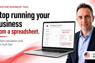 build a custom business tool for your team or customers