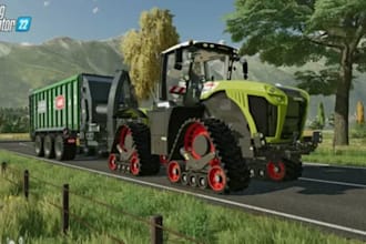 design realistic farming simulator 25 american farm and map setup