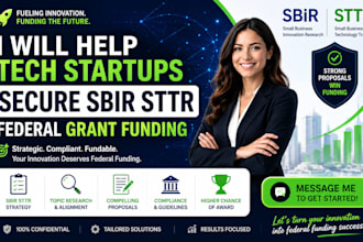 help tech startups secure sbir sttr federal grant funding
