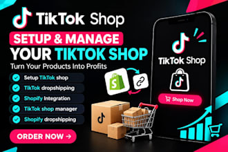 setup tik tok shop,tiktok shop dropshipping,shopify integration,product listing