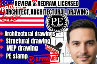 permit ready architectural and pe stamped drawings for fast city approval
