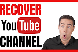 recover hacked terminated suspended or deleted youtube channel fast