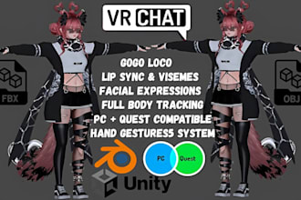 create custom vrchat avatar furry vrc anime nsfw vtuber mmd 3d model sfw vrm dps