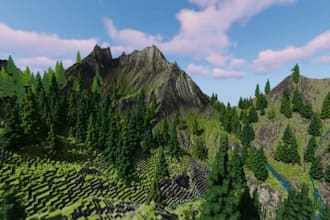 style and fix your terrain in minecraft