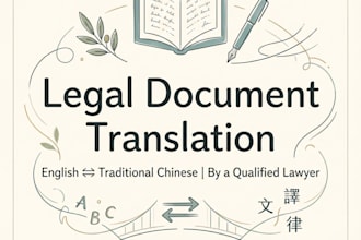 translate legal documents between english and chinese