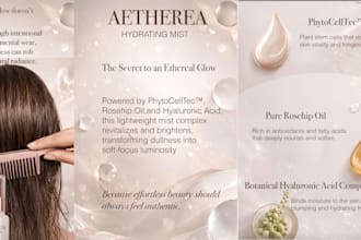 design klaviyo email templates for beauty brands