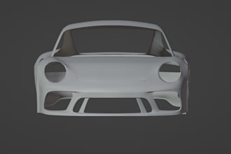 3d car modeling blender rc car for 3d printing police car 3d truck automotive