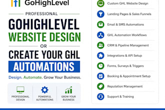 ghl landing page, ghl funnel, and website as ghl expert