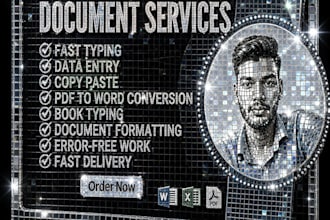 do fast book typing and copy paste data entry works