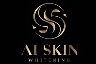 design top quality skin whitening business logo