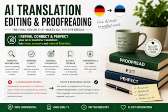 ai translation editing and proofreading