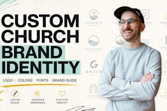 create a custom church brand identity
