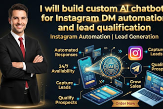 build custom ai chatbots for instagram dm automation and lead qualification