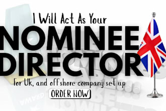 be your UK nominee director for your limited company legally