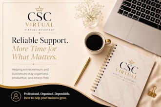 be your virtual assistant for administrative tasks